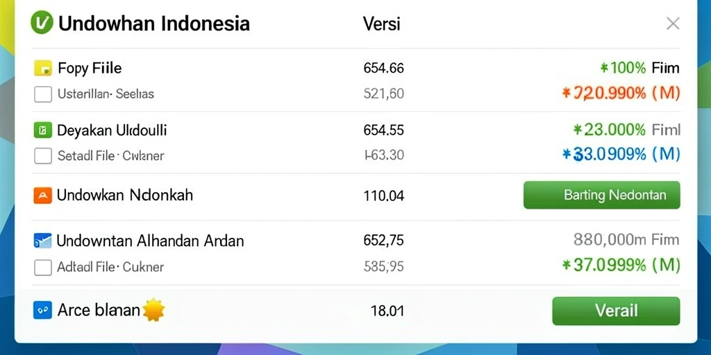 Tampilan antarmuka yang intuitif dan mudah digunakan.