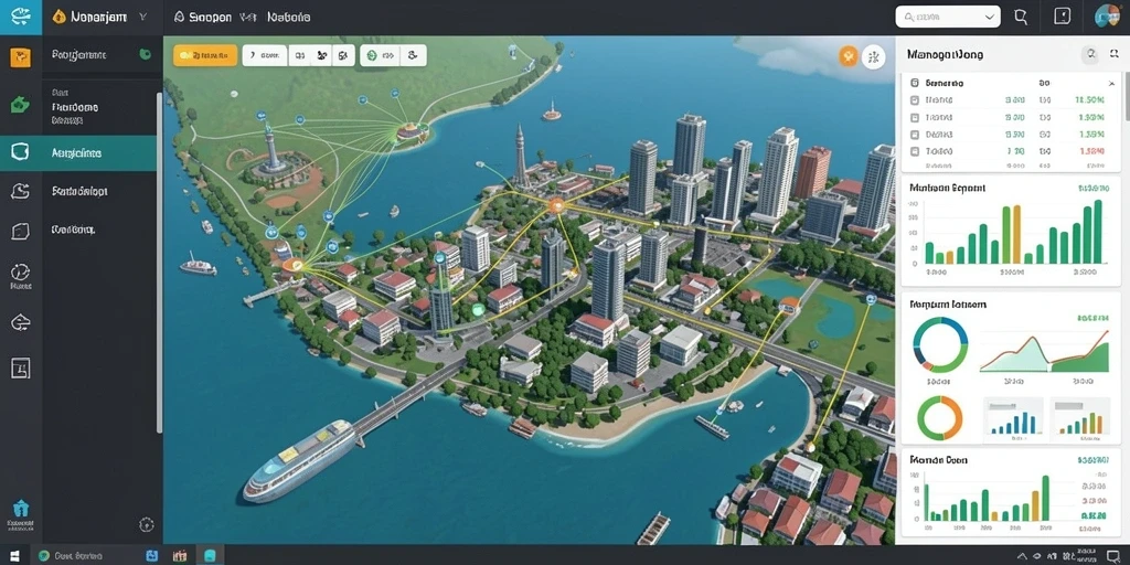 Tampilan antarmuka yang menarik dan modern.