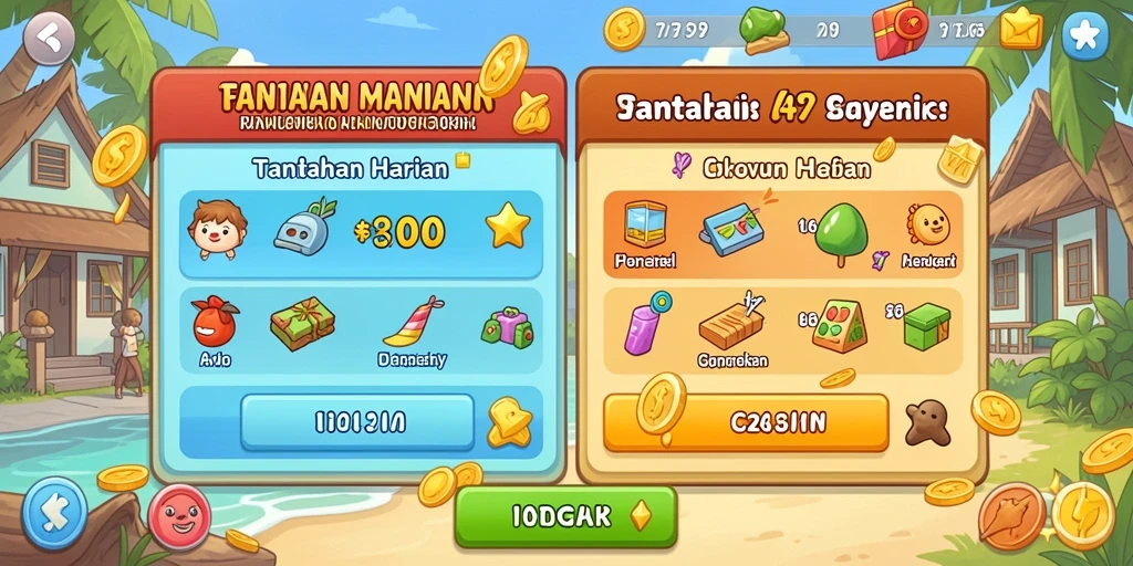 Screenshot menampilkan layar utama KOPLO77 yang menarik.
