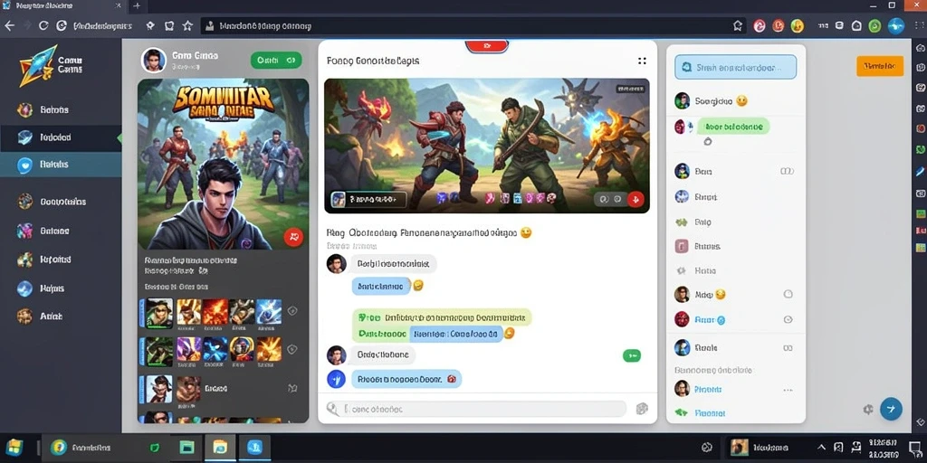 Screenshot menampilkan karakter lucu dalam aksi.