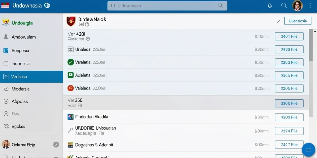 Screenshot aplikasi menunjukkan antarmuka yang menarik dan mudah digunakan.