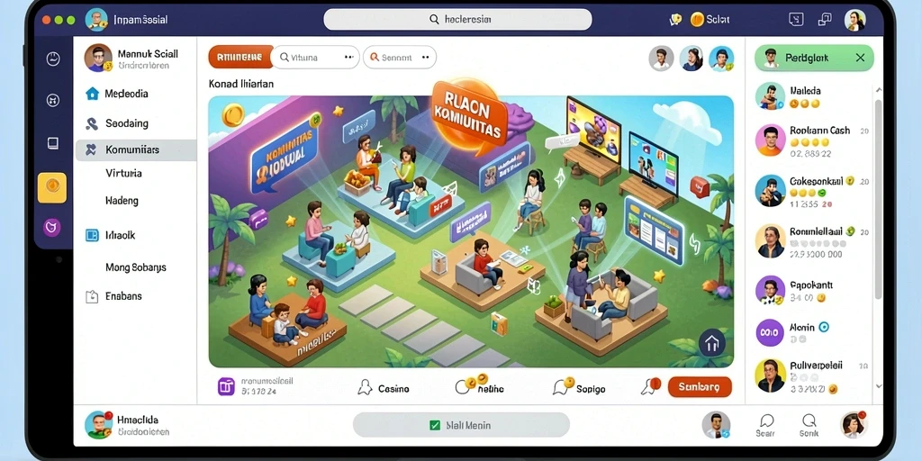 Tampilan awal yang menarik dan intuitif.