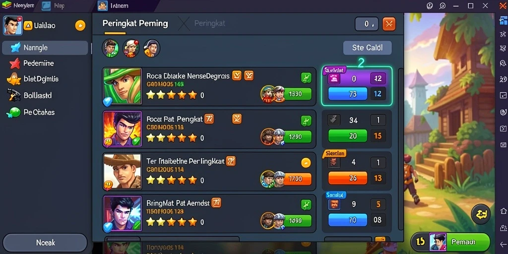Tampilan menu utama aplikasi VIPWIN88 yang menarik.