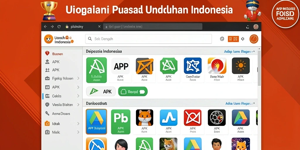 Tangkapan layar menunjukkan tampilan antar muka yang menarik dan intuitif.